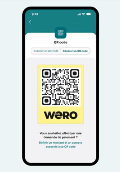 Demander de l'argent avec Wero